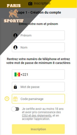 page-inscription-application-mobile-sunubet