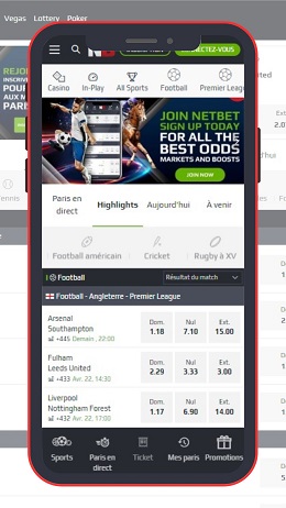 paris sportifs netbet