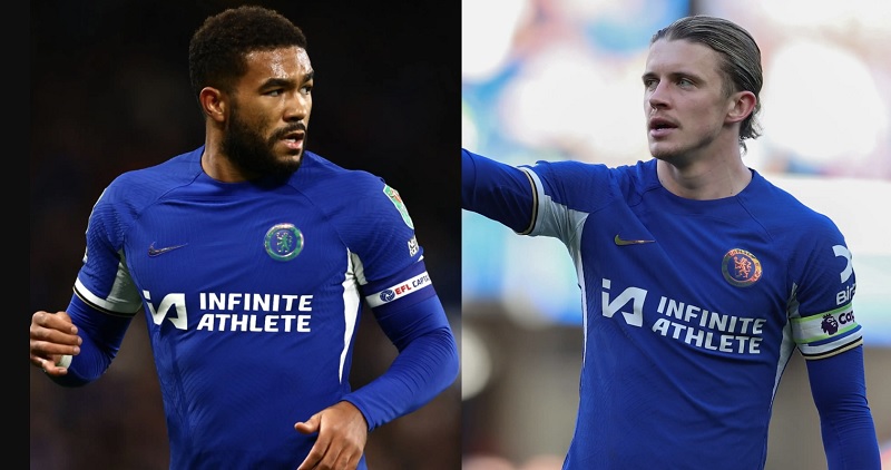 Chelsea Reece James et Conor Gallagher