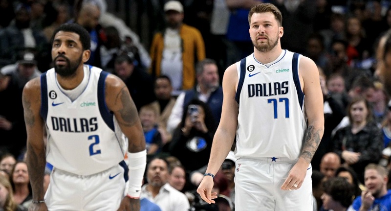 Luka Doncic et Kyrie Irving