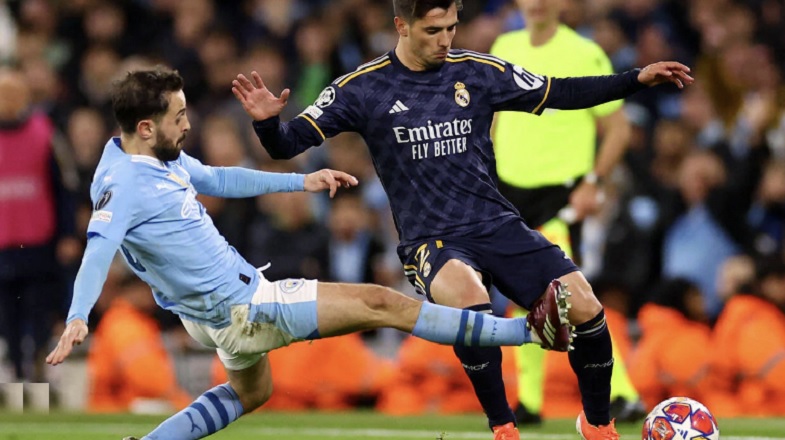 Manchester City et le Real Madrid